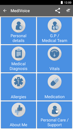 Medivoice Android app